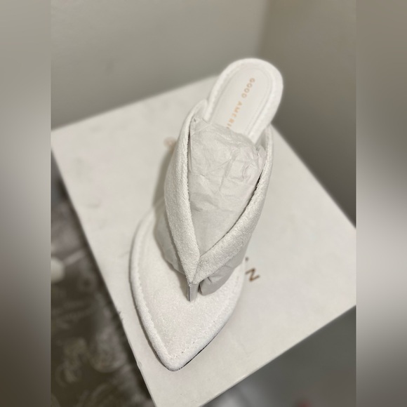 Good American acrylic wedge terry shoe - Picture 3 of 11